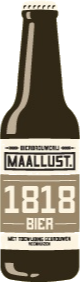 Maallust 1818 Quadrupel flesje van 33cl